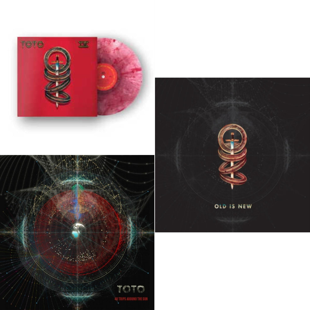 Toto - Iv (Bloodshot Red LP Vinyl) (Rsd Essential) & 40 Trips Around The Sun: Greatest Hits (2LP/150G/Dl Card) & Old Is New (140G/Dl Insert)