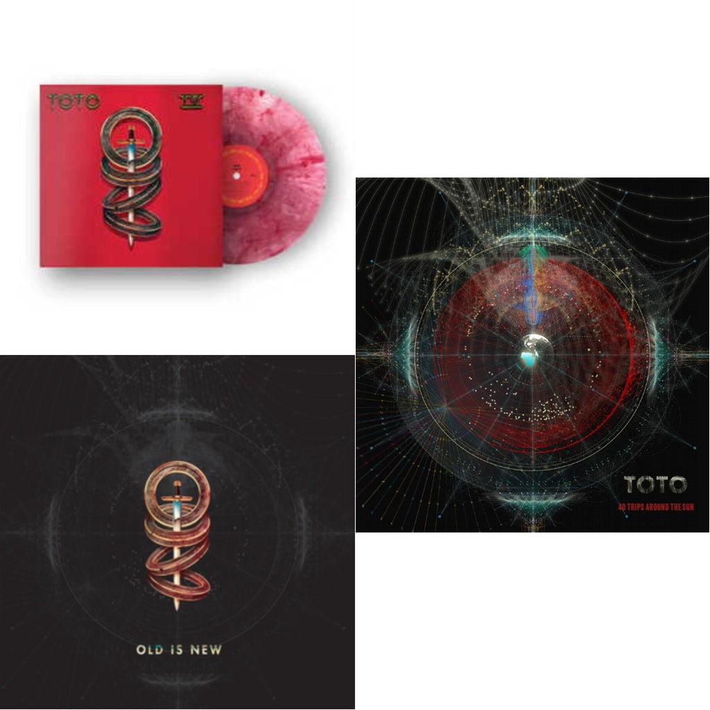 Toto - Iv (Bloodshot Red LP Vinyl) (Rsd Essential) & Old Is New (140G/Dl Insert) & 40 Trips Around The Sun: Greatest Hits (2LP/150G/Dl Card)