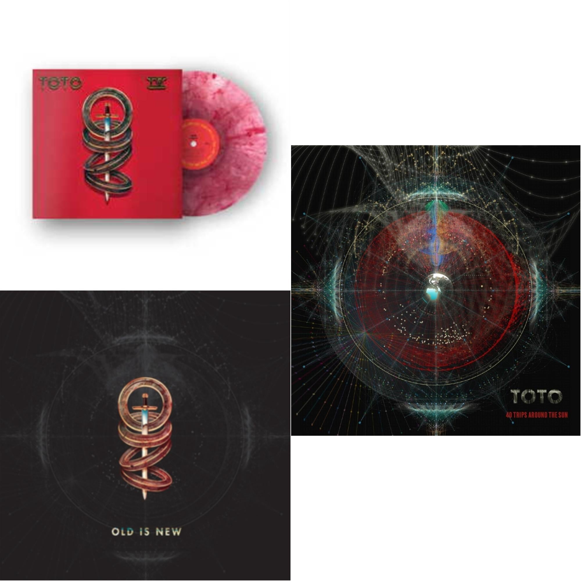 Toto - Iv (Bloodshot Red LP Vinyl) (Rsd Essential) & Old Is New (140G/Dl Insert) & 40 Trips Around The Sun: Greatest Hits (2LP/150G/Dl Card)