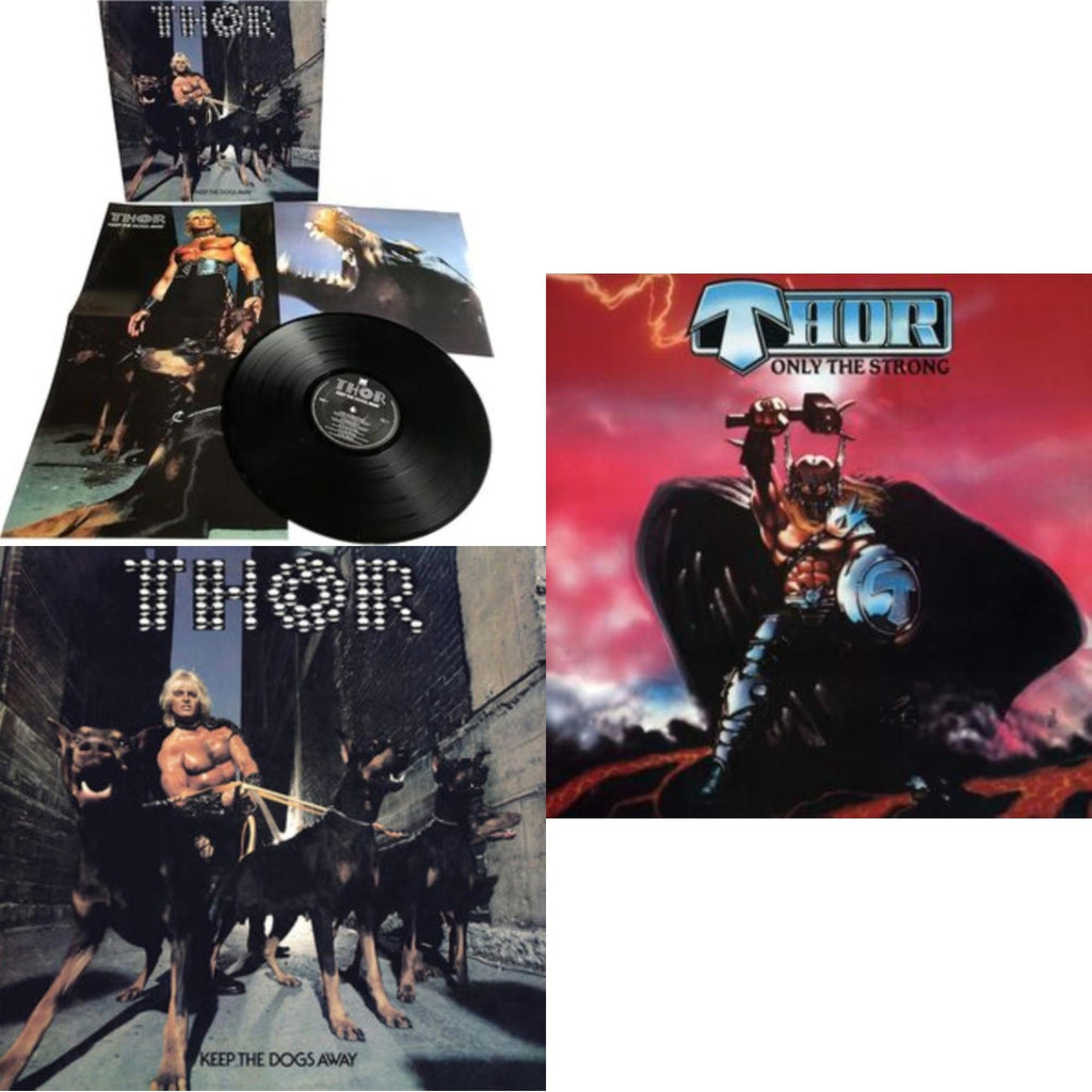 Keep The Dogs Away (Deluxe Edition) & Only The Strong (Red/Black Splatter LP Vinyl) & Keep The Dogs Away (Purple/Black Haze LP Vinyl)