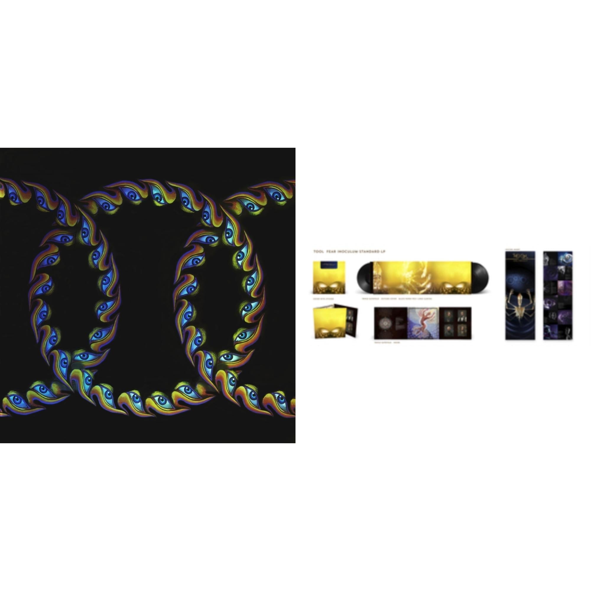 Tool - Fear Inoculum (3LP/180G) & Lateralus (2LP/Picture Disc/4 Different Images/Holographic Gatefold)