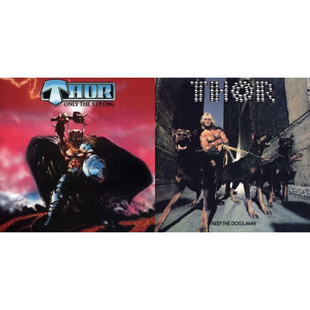 Only The Strong (Red/Black Splatter LP Vinyl) & Keep The Dogs Away (Purple/Black Haze LP Vinyl)
