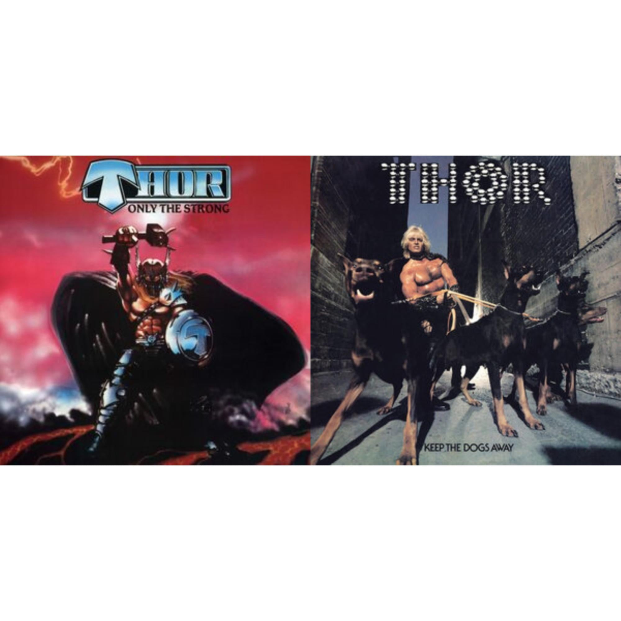 Only The Strong (Red/Black Splatter LP Vinyl) & Keep The Dogs Away (Purple/Black Haze LP Vinyl)