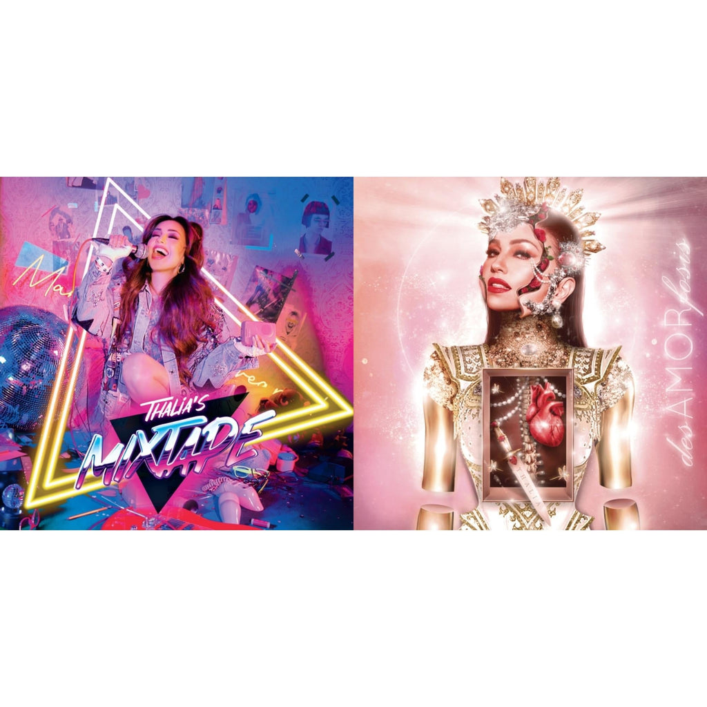 Thalia - Desamorfosis (2LP/150G/Crystal Clear Vinyl) & Thalia's Mixtape (Magenta LP Vinyl)