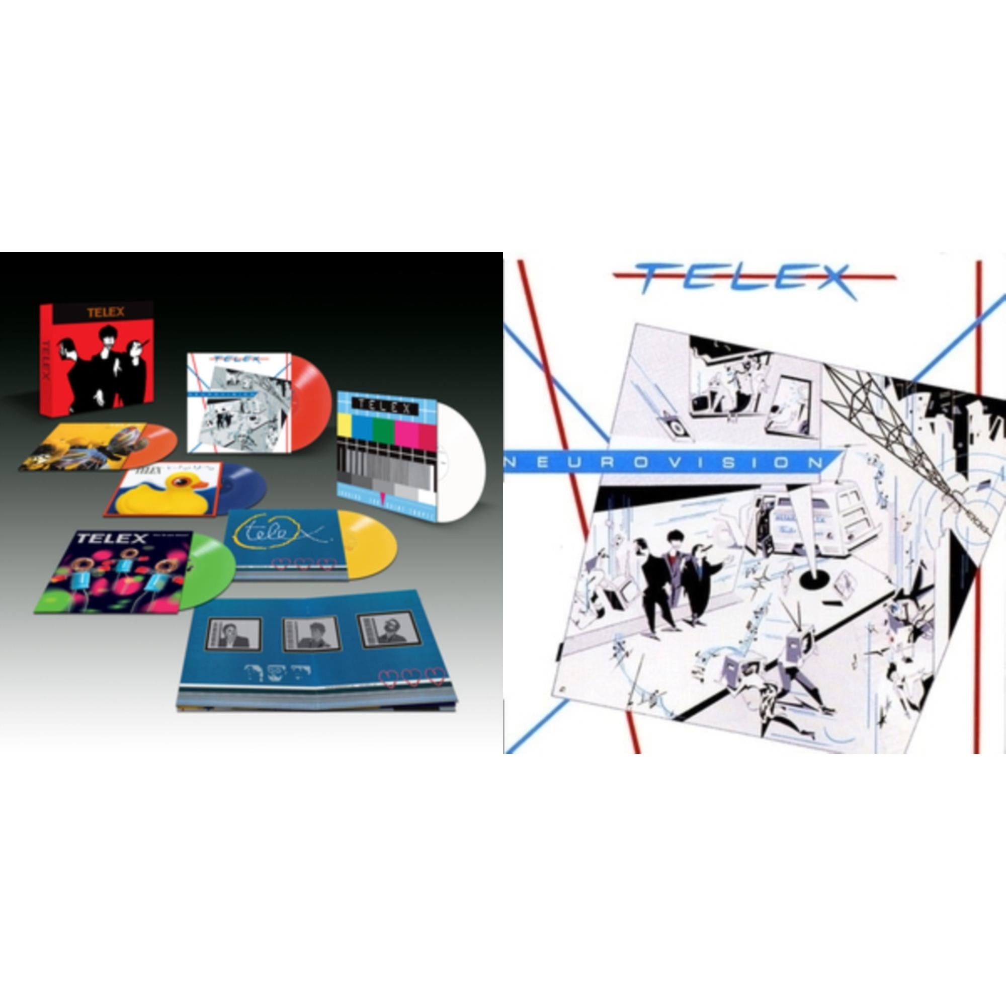 This Is Telex (Limited Edition/Pink & Green LP Vinyl) & Neurovision (Remastered)