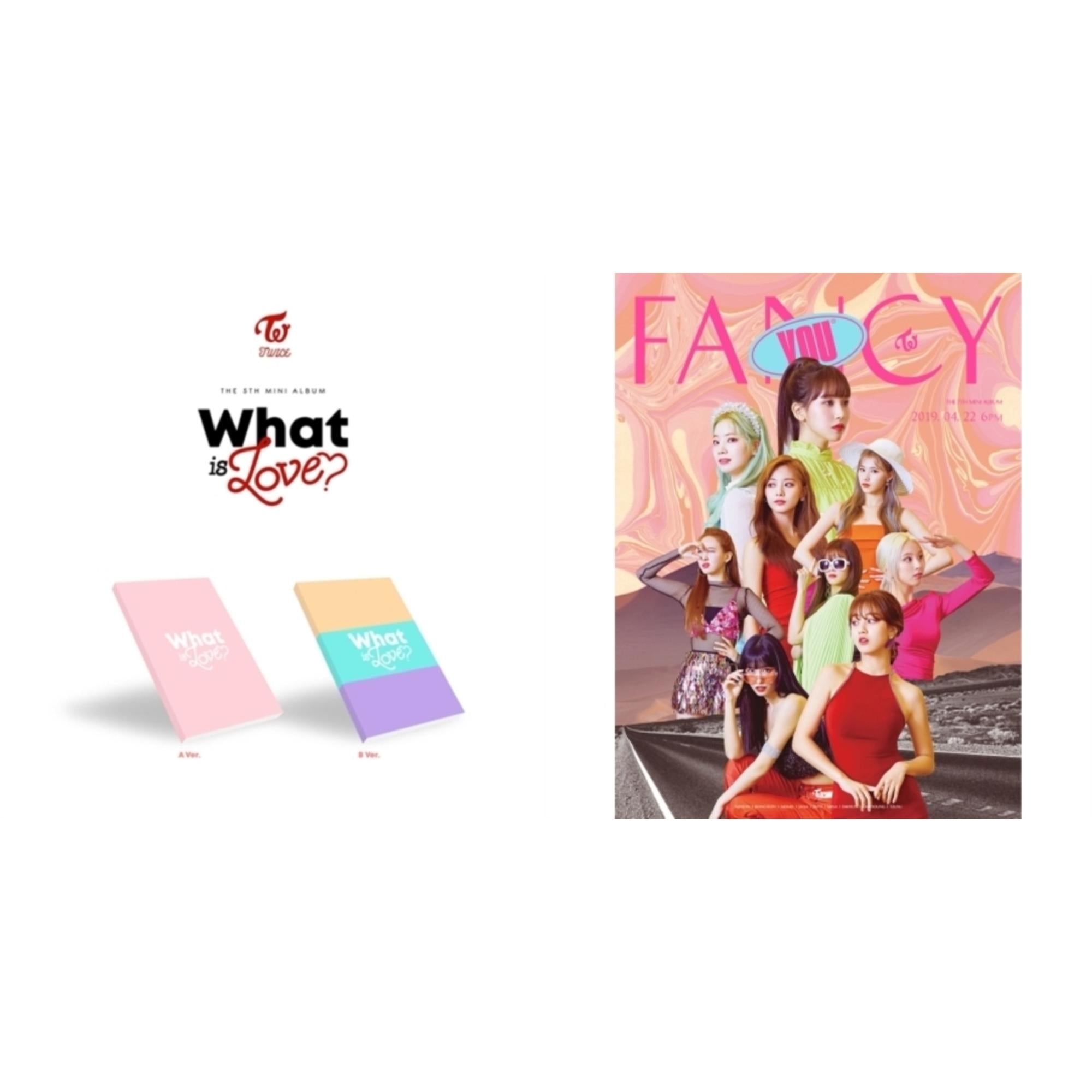 Twice - What Is Love? & Fancy You (7Th Album) - CD Bundle