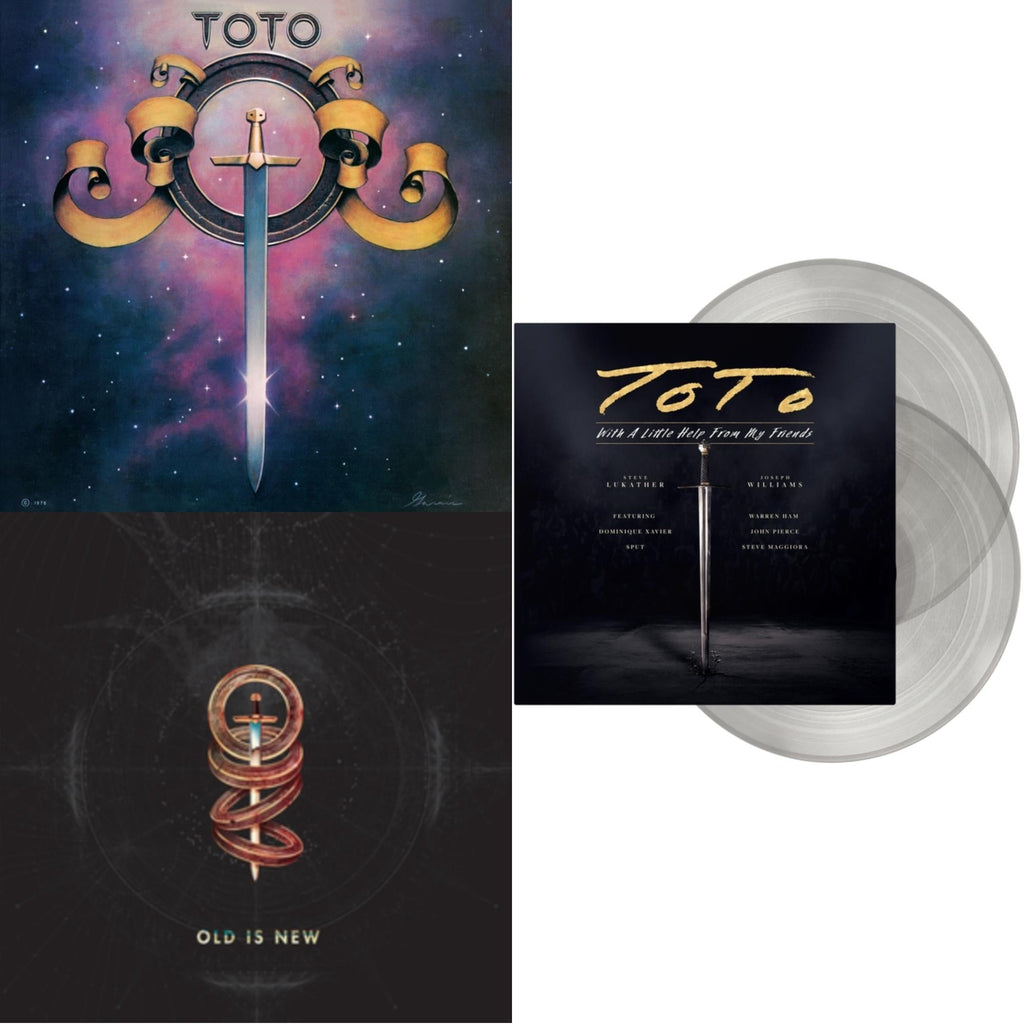 Toto (140G/Dl Insert) & Old Is New (140G/Dl Insert) & With A Little Help From My Friends (X) (Transparent LP Vinyl)