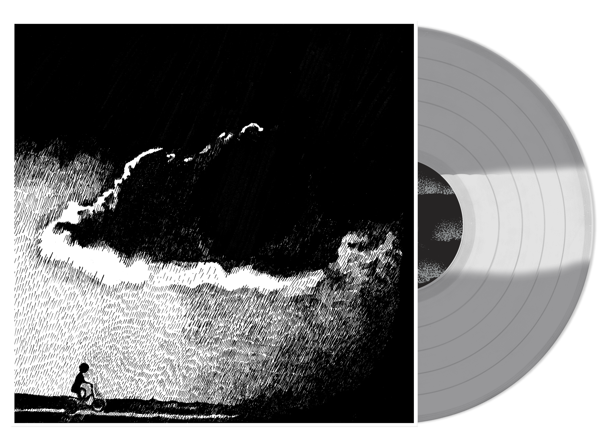 Touché Amoré ‘....To The Beat Of A Dead Horse’ LP (Limited Edition – Only 400 Made, Clear/Silver Tri-Color Stripe Vinyl) Vinyl Record
