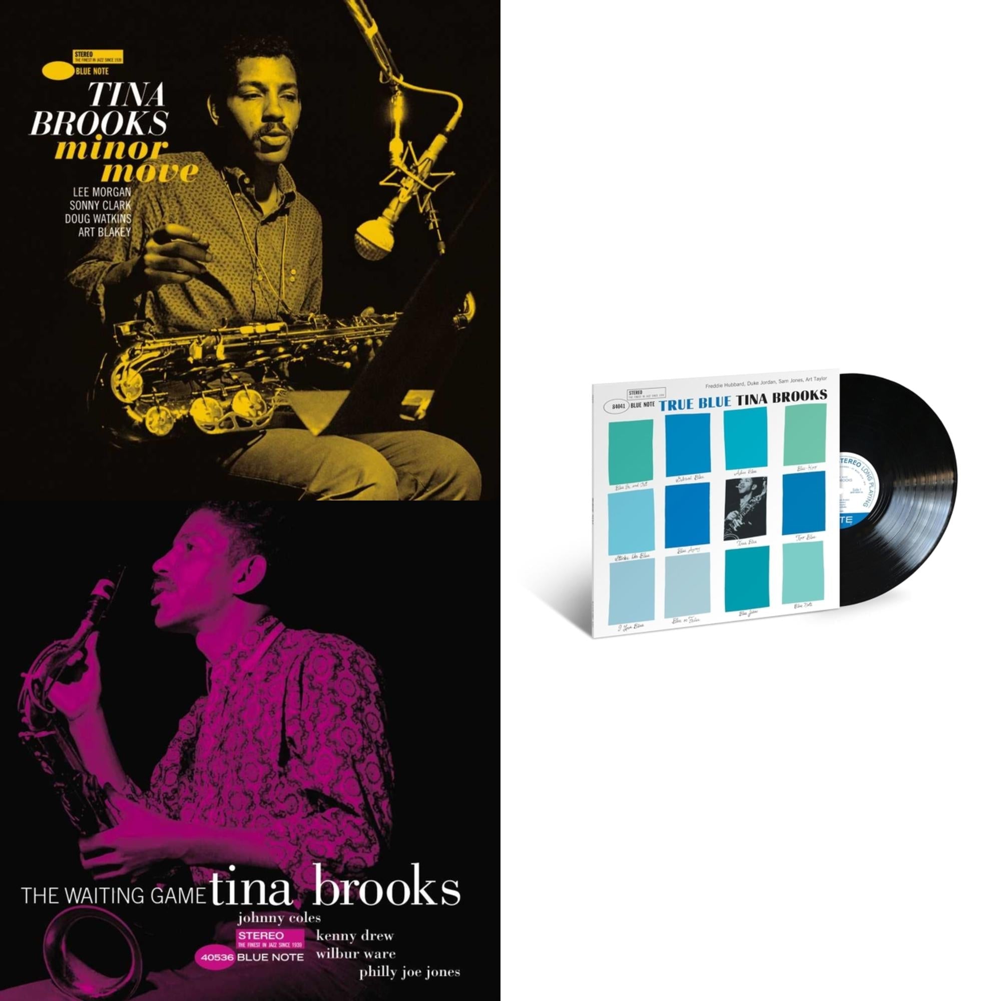 True Blue (Blue Note Classic LP Vinyl Series) & Waiting Game (Blue Note Tone Poet Series) & Minor Move (Blue Note Tone Poet Series)