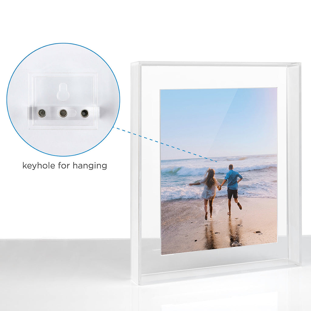 Case Pack of 5 of Display & Play Floating Magnetic Vinyl Record Frames