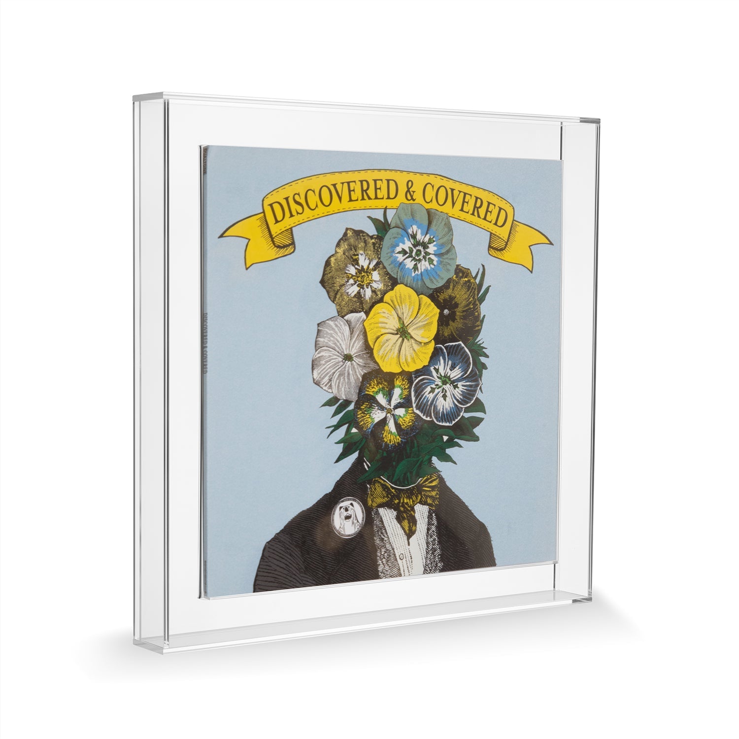 Case Pack of 5 of Display & Play Floating Magnetic Vinyl Record Frames