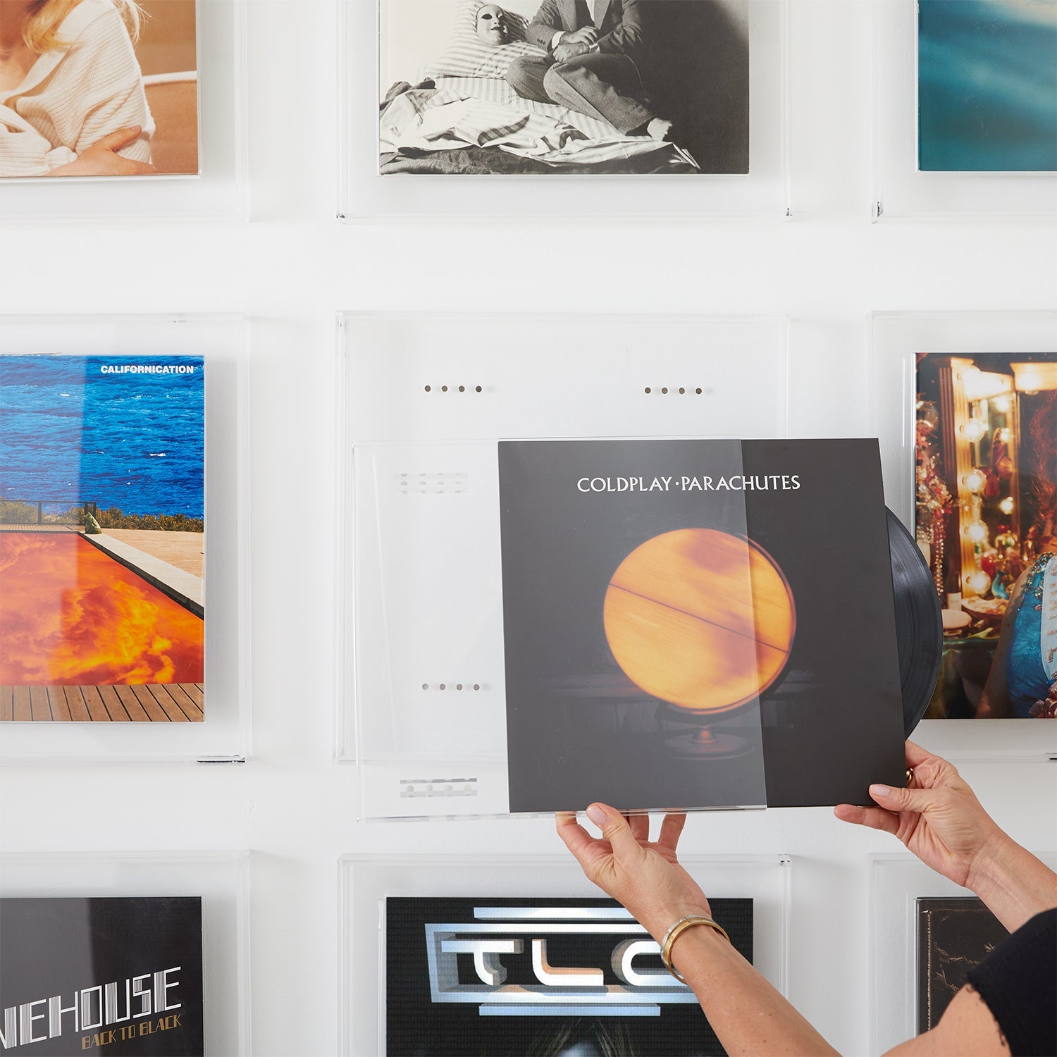 Display & Play Record Album Magnetic Float Frame | Vinyl Float Frame