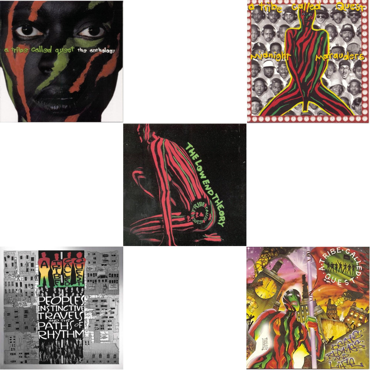 Low End Theory & Midnight Marauders & Beats Rhymes & Life & Anthology & People's Instinctive Travels (25Th Anniversary)