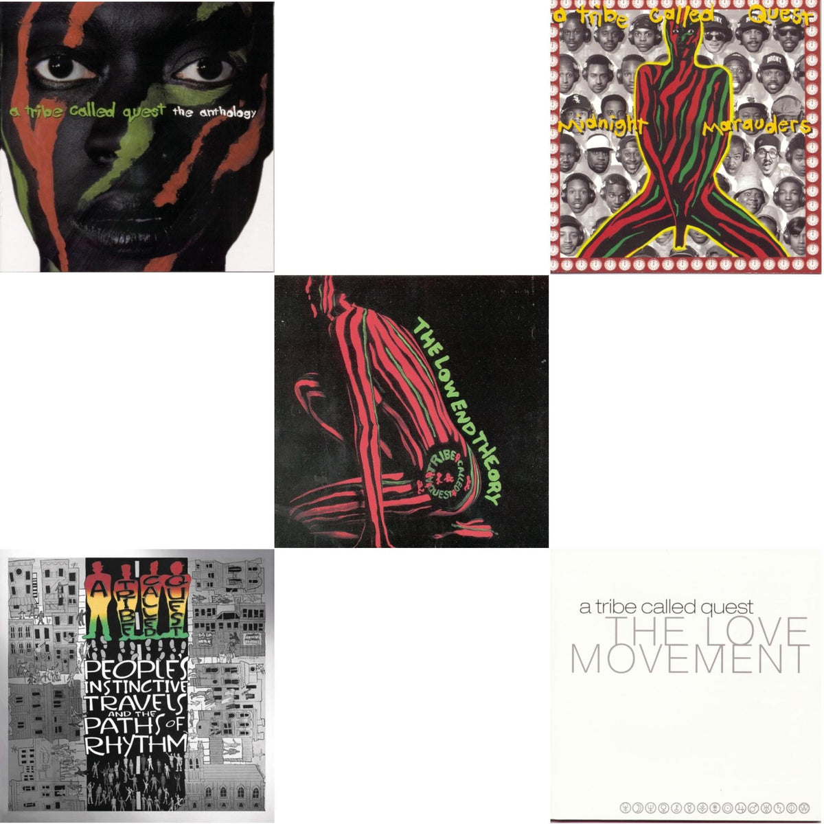 Low End Theory & Midnight Marauders & Anthology & Love Movement & People's Instinctive Travels (25Th Anniversary)