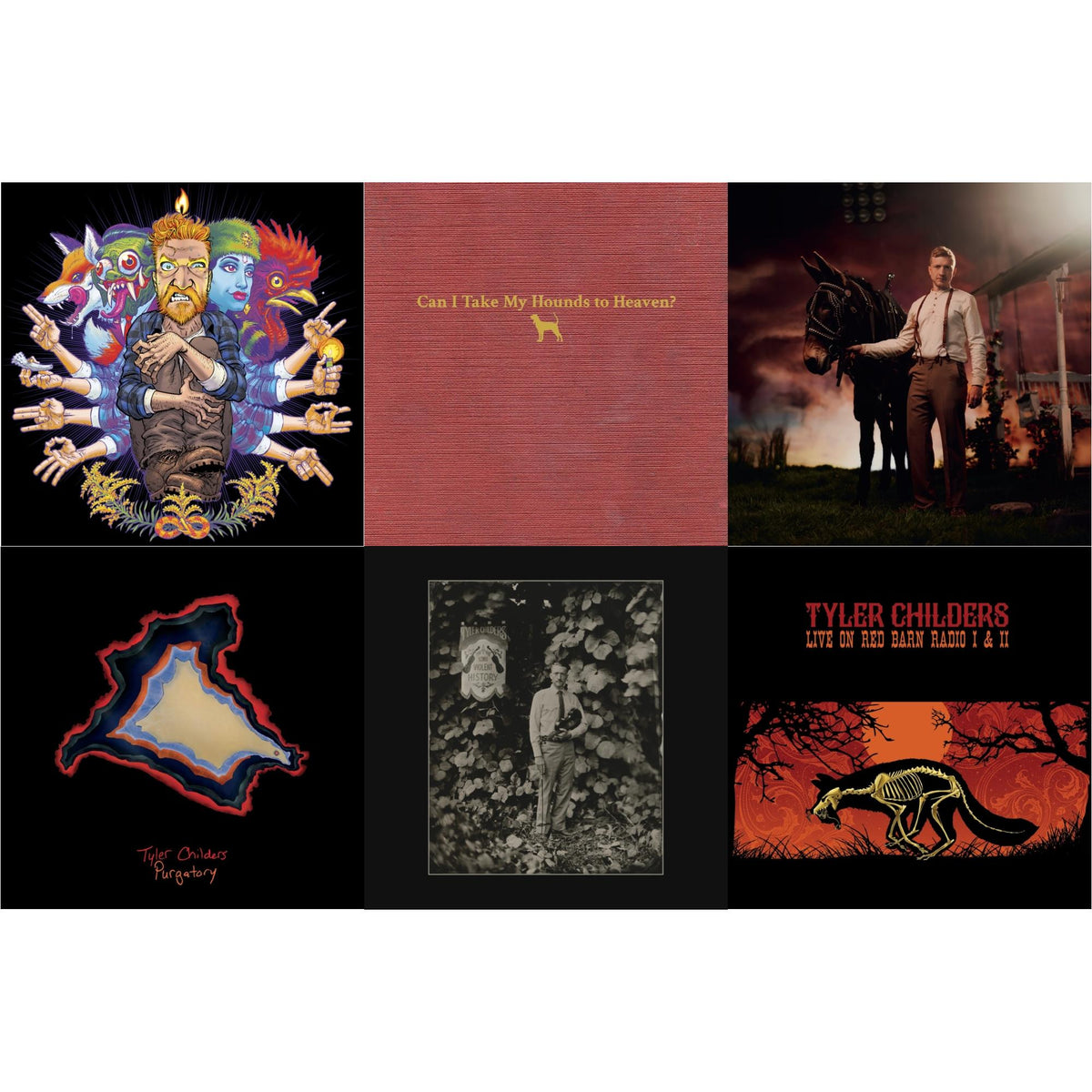 Country Squire (150G/Dl Code) & Long Violent History (140G/Insert) & Can I Take My Hounds To Heaven? (3LP) & Rustin In The Rain & Live On Red Barn Radio I & Ii & Purgatory