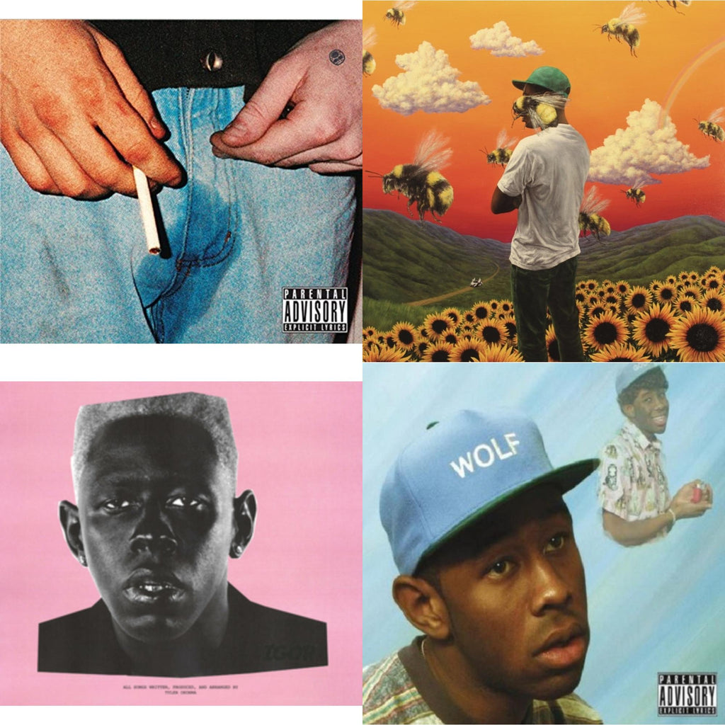 The Creator Tyler - Cherry Bomb (Exp) & Flower Boy & Igor (X) & Wolf - CD Bundle