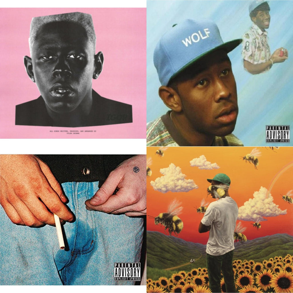 The Creator Tyler - Igor (X) & Wolf & Cherry Bomb (Exp) & Flower Boy - CD Bundle