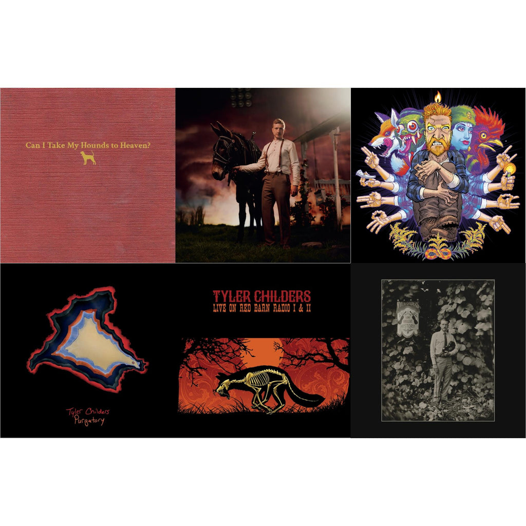Tyler Childers - Country Squire (150G/Dl Code) & Long Violent History (140G/Insert) & Can I Take My Hounds To Heaven? (3LP) & Rustin In The Rain & Live On Red Barn Radio I & Ii & Purgatory