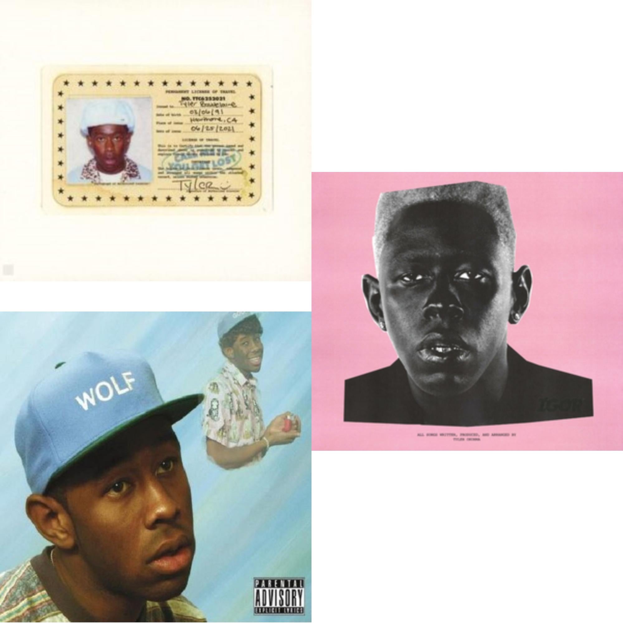 The Creator Tyler - Call Me If You Get Lost & Wolf & Igor (X) - CD Bundle