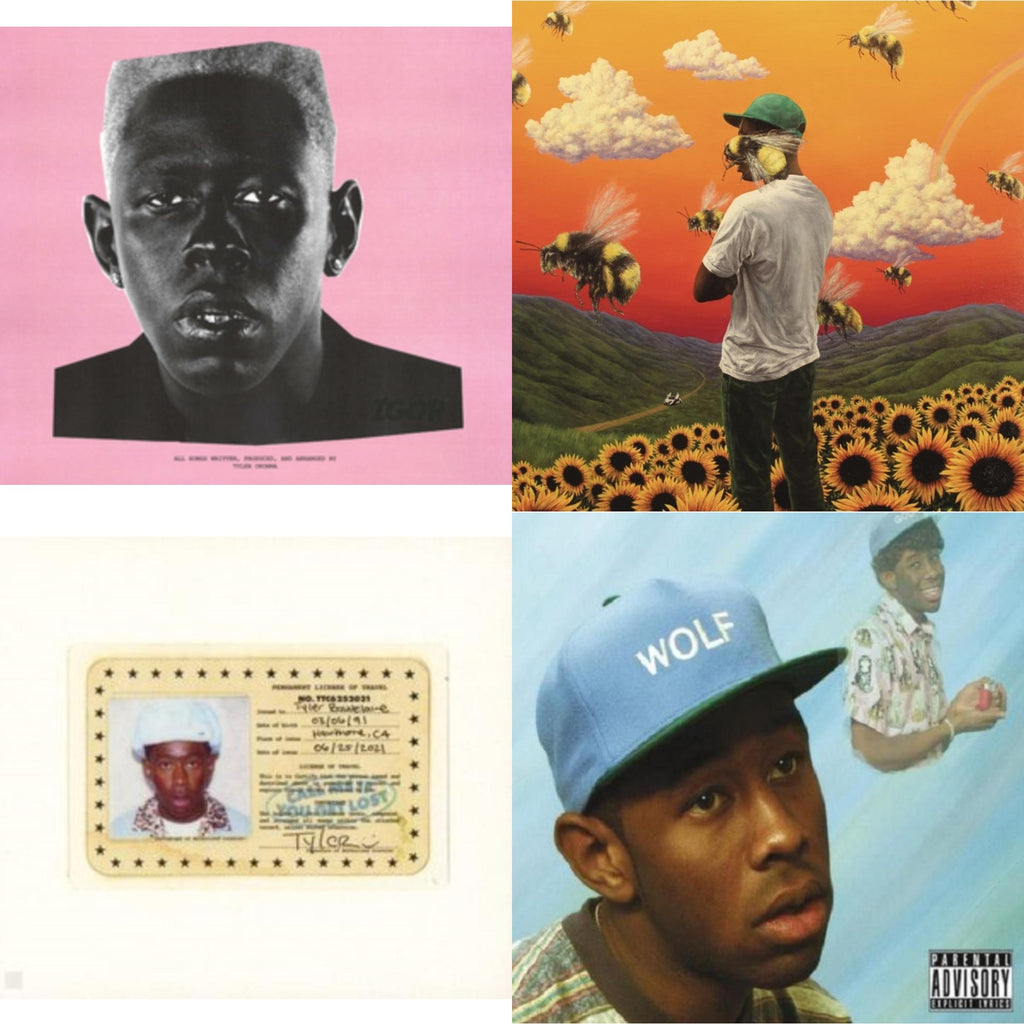 The Creator Tyler - Igor (X) & Flower Boy & Call Me If You Get Lost & Wolf - CD Bundle
