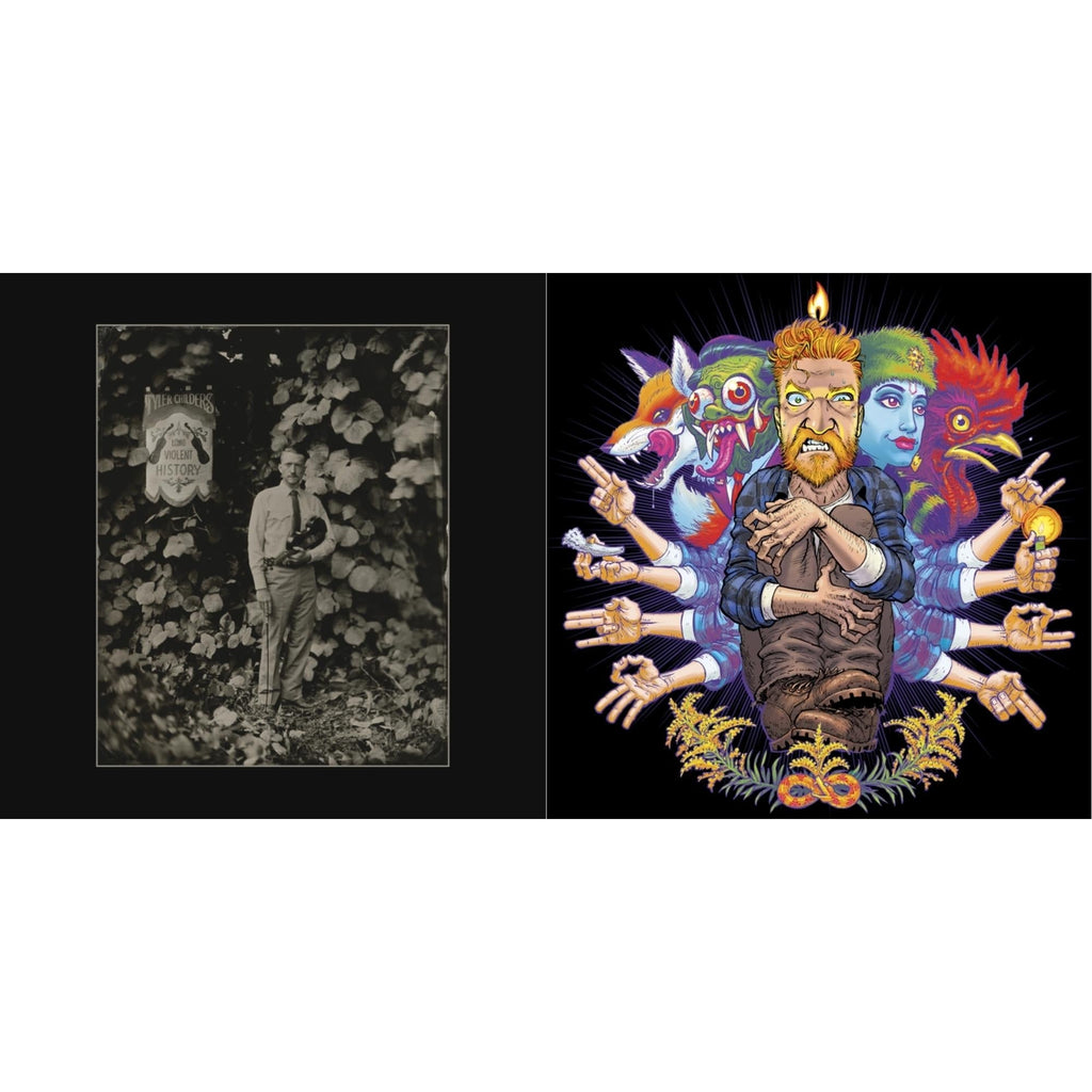 Tyler Childers - Long Violent History (140G/Insert) & Country Squire (150G/Dl Code) - LP Vinyl Bundle