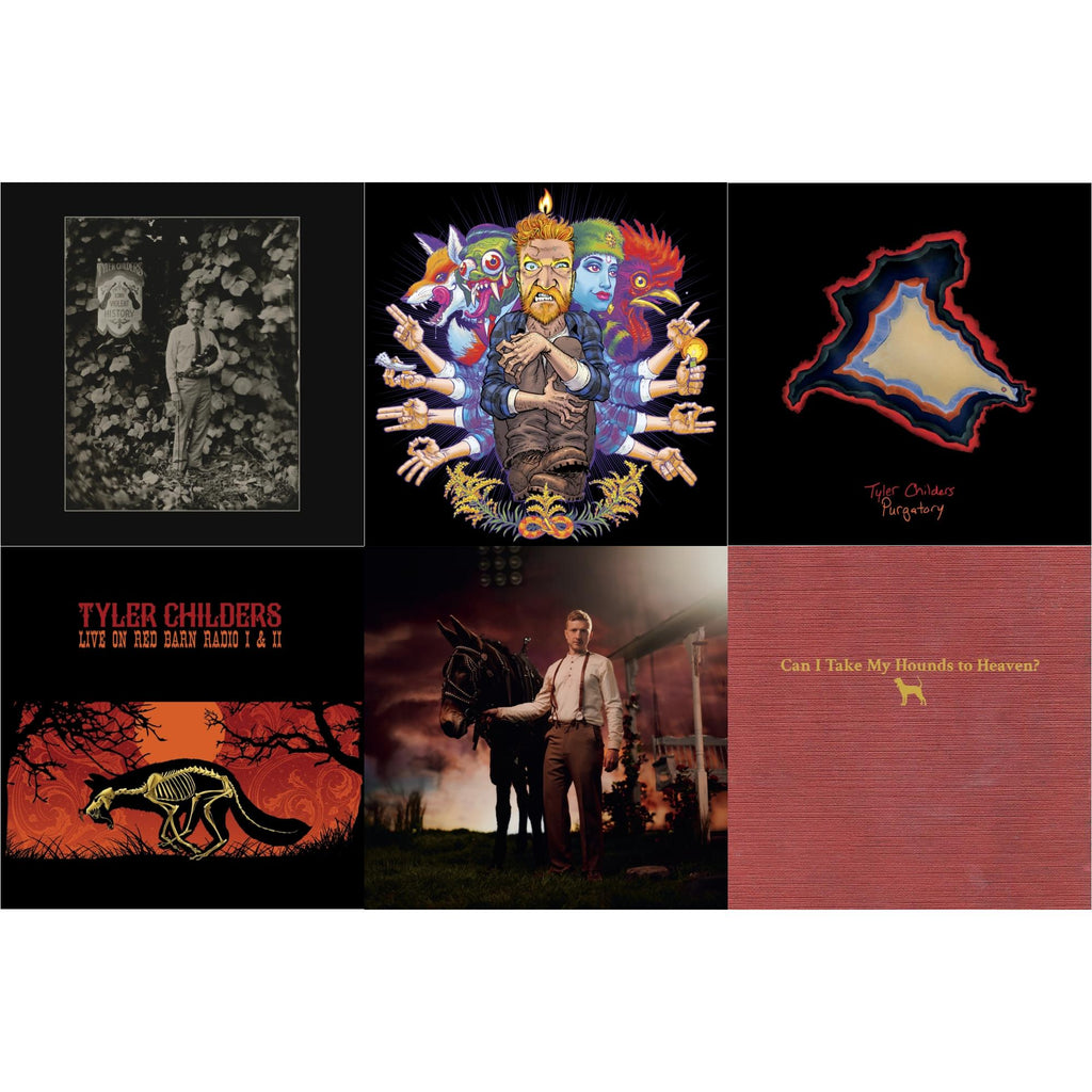 Tyler Childers - Country Squire (150G/Dl Code) & Long Violent History (140G/Insert) & Can I Take My Hounds To Heaven? (3LP) & Rustin In The Rain & Live On Red Barn Radio I & Ii & Purgatory
