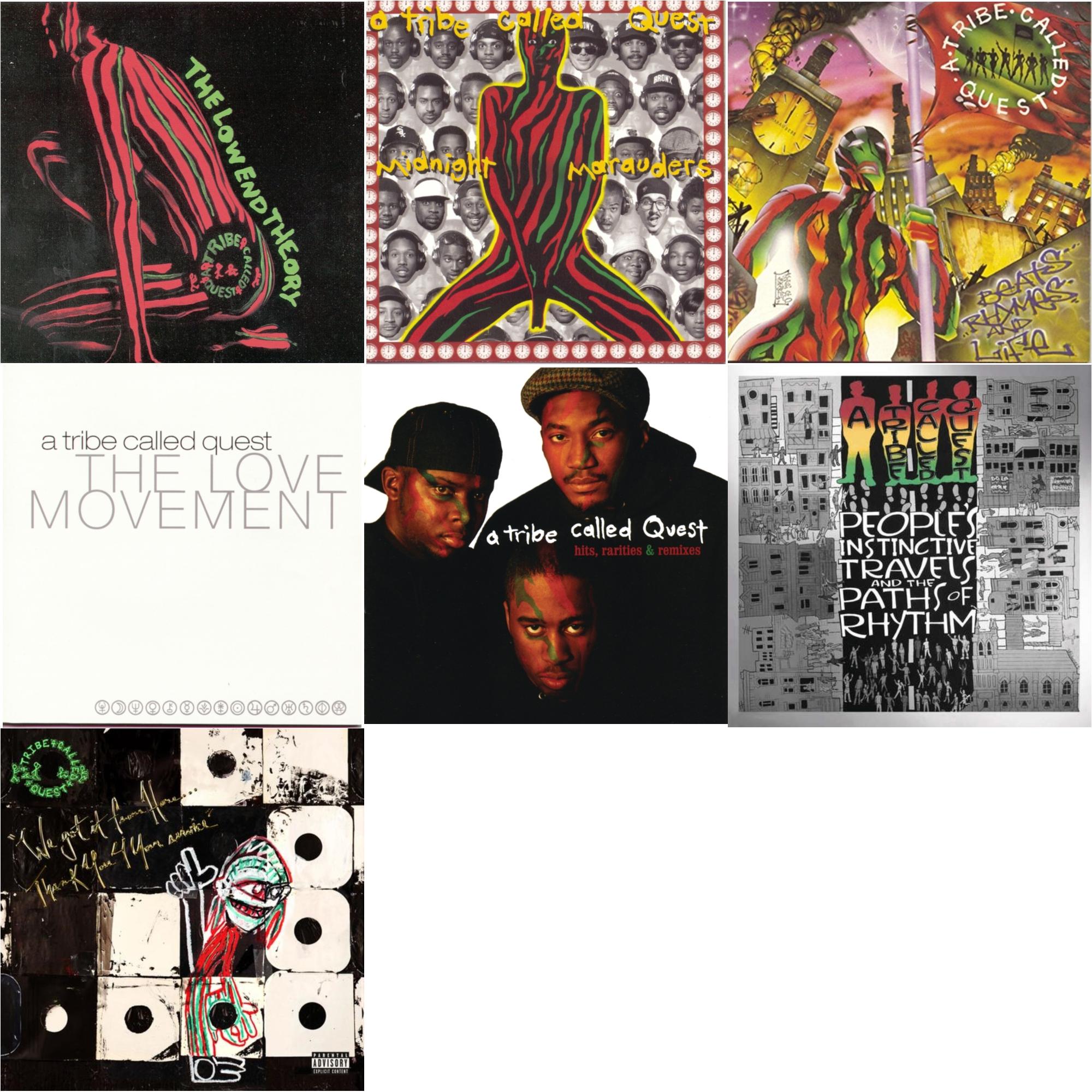 Low End Theory & Midnight Marauders & Beats Rhymes & Life & Love Movement & Hits, Rarities & Remixes & People's Instinctive Travels (25Th Anniversary) & We Got It From Here Thank You 4 Your Service (Pa)