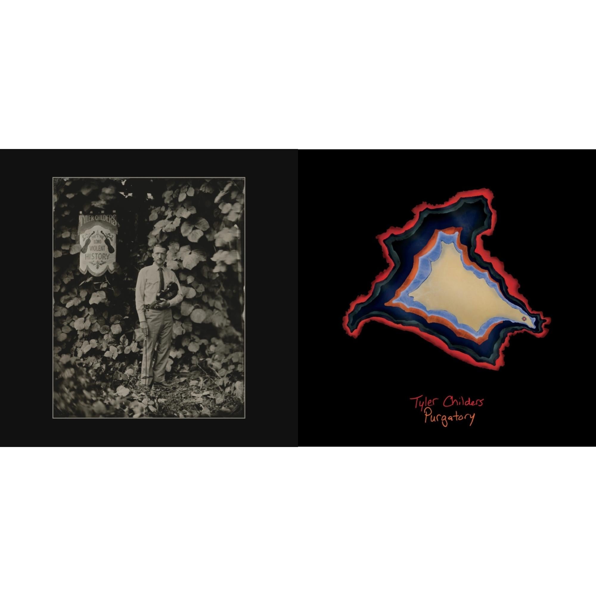 Tyler Childers - Long Violent History (140G/Insert) & Purgatory - LP Vinyl Bundle