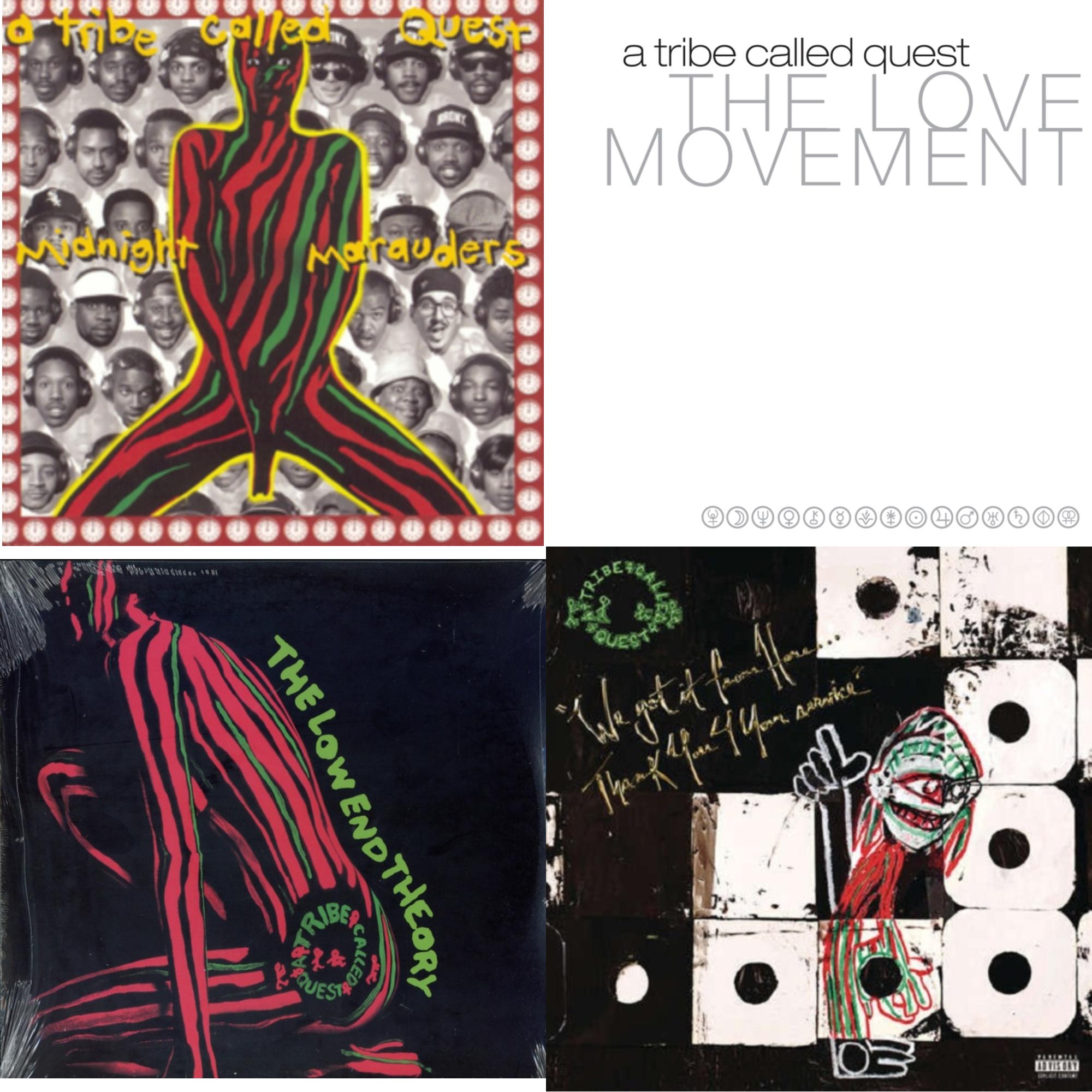 Low End Theory & Midnight Marauders & Love Movement (X) (3LP) & We Got It From Here Thank You 4 Your Service (X) (2LP/150G)