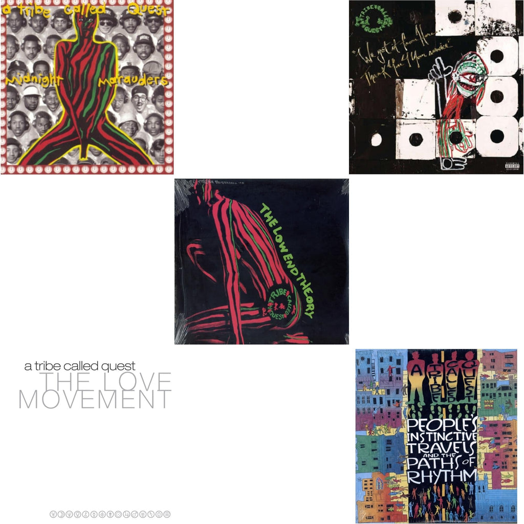 Peoples Instinctive Travels & Paths Of Rhythm & Low End Theory & Midnight Marauders & Love Movement (X) (3LP) & We Got It From Here Thank You 4 Your Service (X) (2LP/150G)