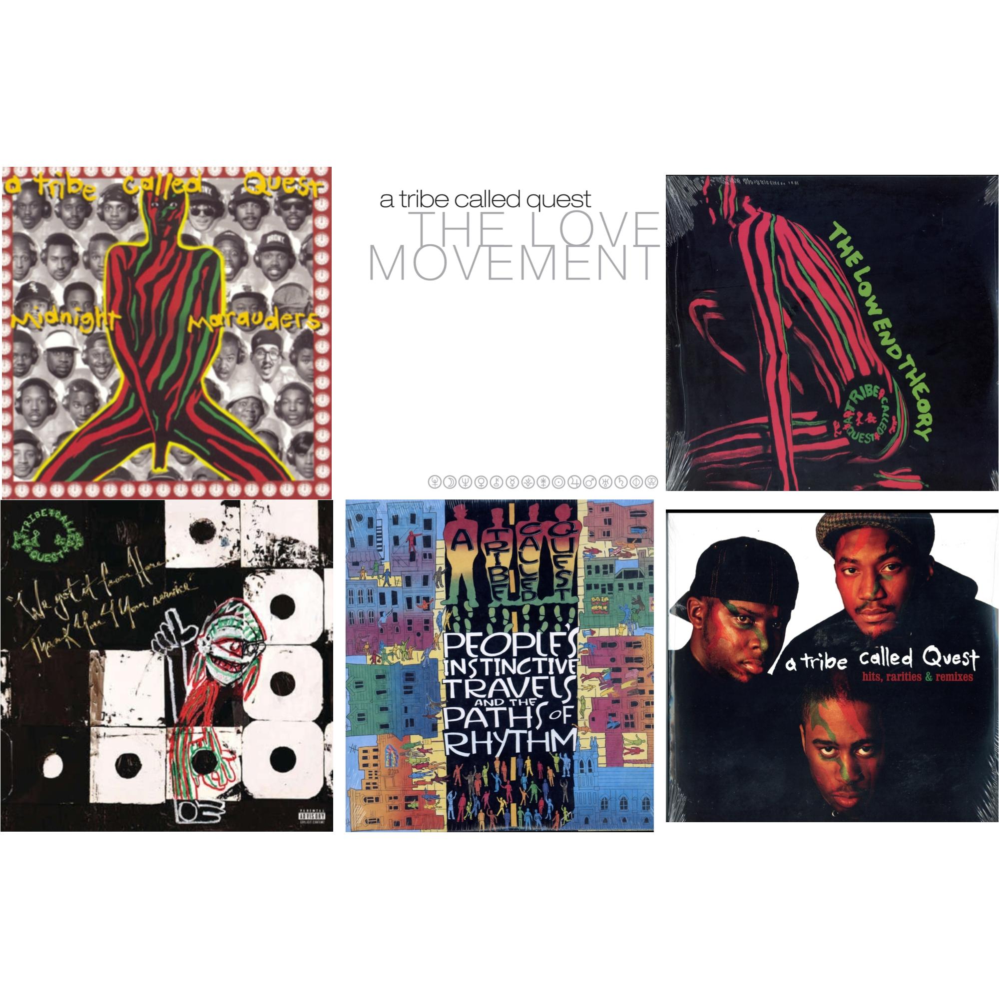 Peoples Instinctive Travels & Paths Of Rhythm & Low End Theory & Midnight Marauders & Hits, Rarities & Remixes & Love Movement (X) (3LP) & We Got It From Here Thank You 4 Your Service (X) (2LP/150G)