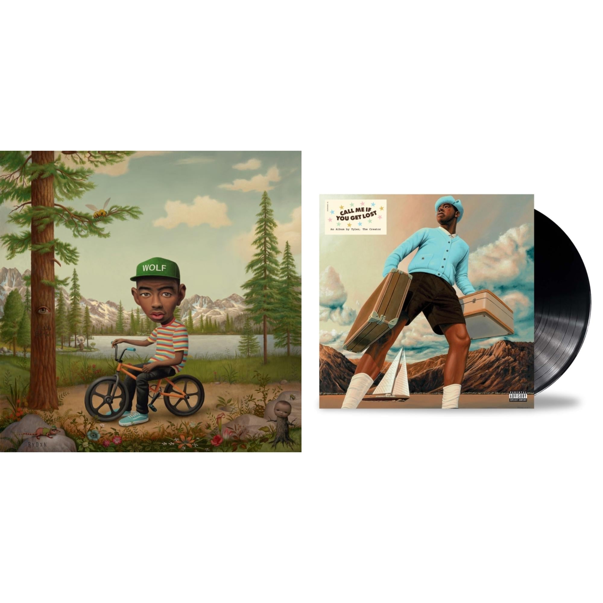 The Creator Tyler - Wolf (X) (2LP/Hot Pink Vinyl) & Call Me If You Get Lost (X) (2LP)