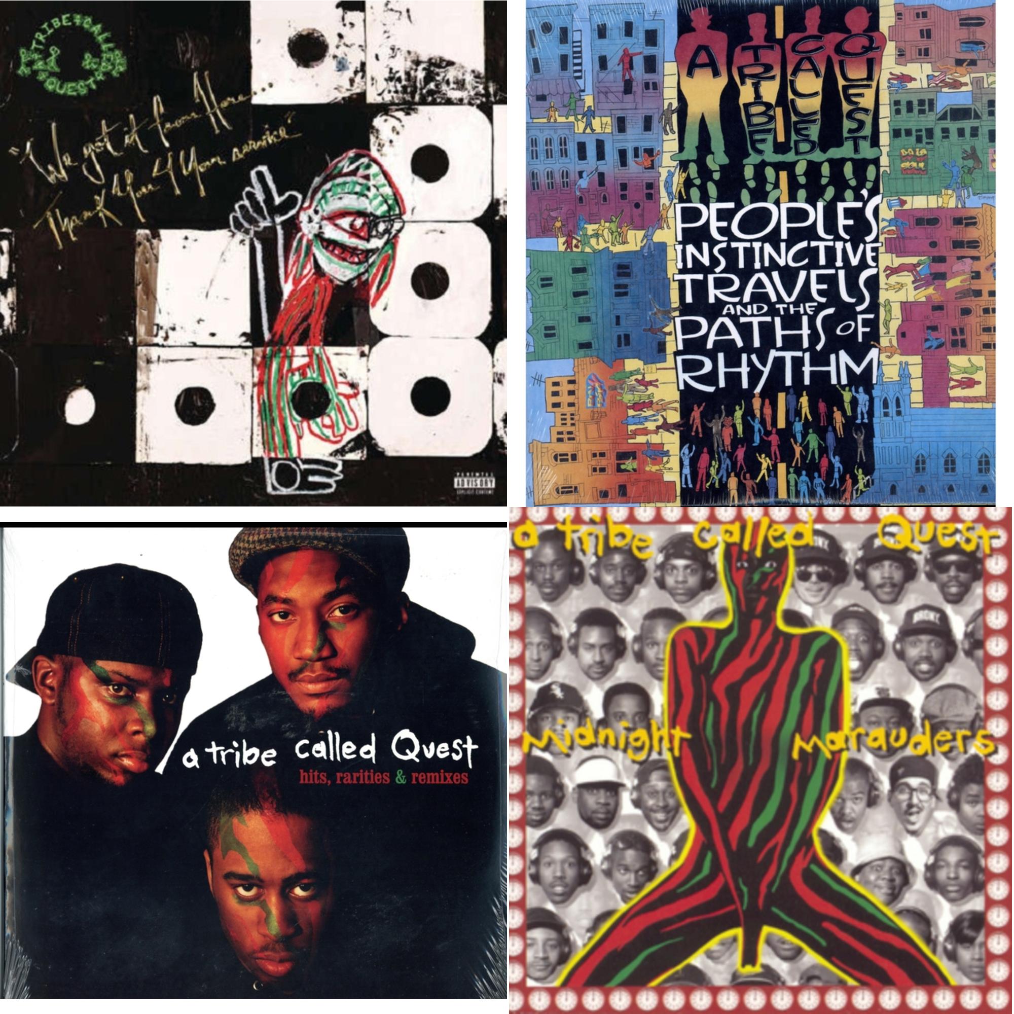 Peoples Instinctive Travels & Paths Of Rhythm & Midnight Marauders & Hits, Rarities & Remixes & We Got It From Here Thank You 4 Your Service (X) (2LP/150G)