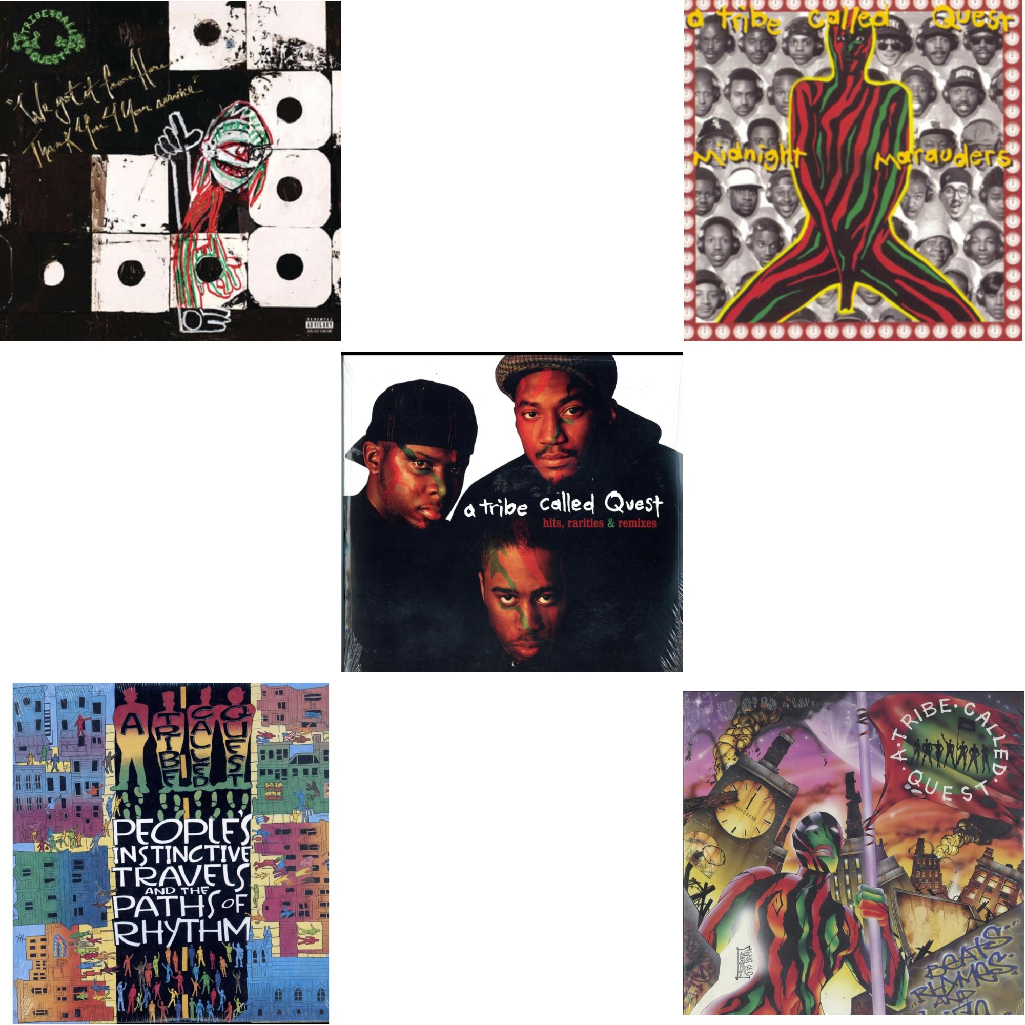 Peoples Instinctive Travels & Paths Of Rhythm & Midnight Marauders & Beats Rhymes & Life & Hits, Rarities & Remixes & We Got It From Here Thank You 4 Your Service (X) (2LP/150G)
