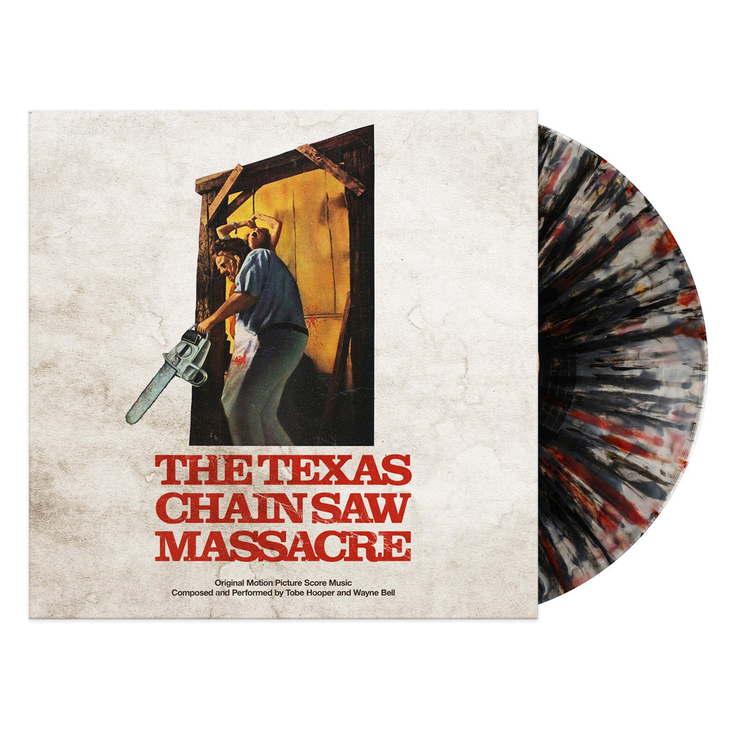 THE TEXAS CHAIN SAW MASSACRE Original Motion Picture Score (1974) (Human Detritus Splatter Exclusive) Vinyl Record