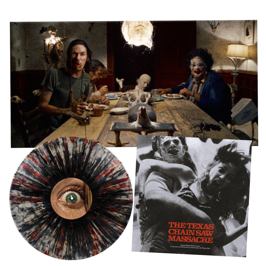 THE TEXAS CHAIN SAW MASSACRE Original Motion Picture Score (1974) (Human Detritus Splatter Exclusive) Vinyl Record