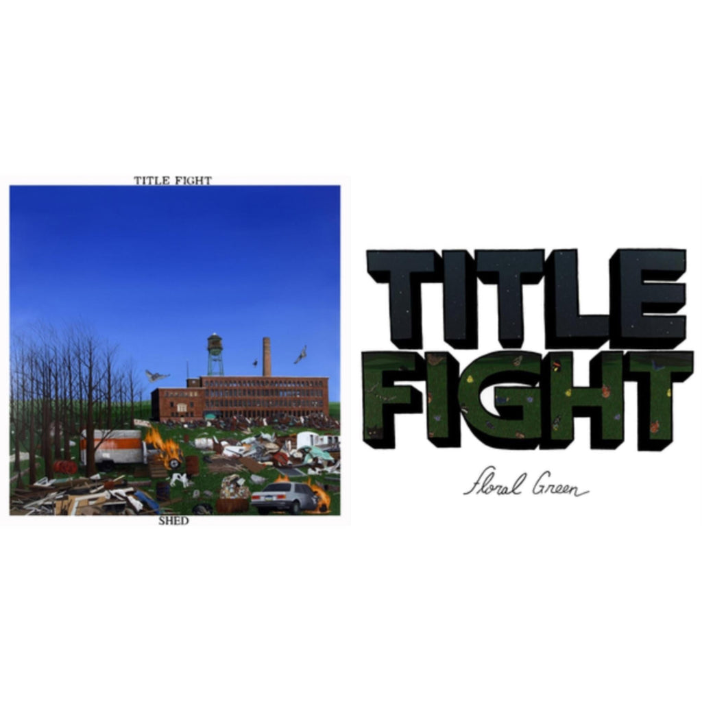 Title Fight - Shed & Floral Green - LP Vinyl Bundle