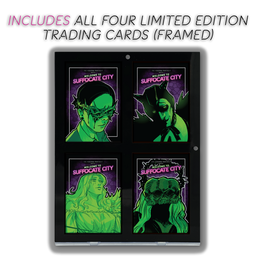 The Funeral Portrait Welcome To Suffocate City - SIGNED Graphic Novel (Platinum Limited Edition)