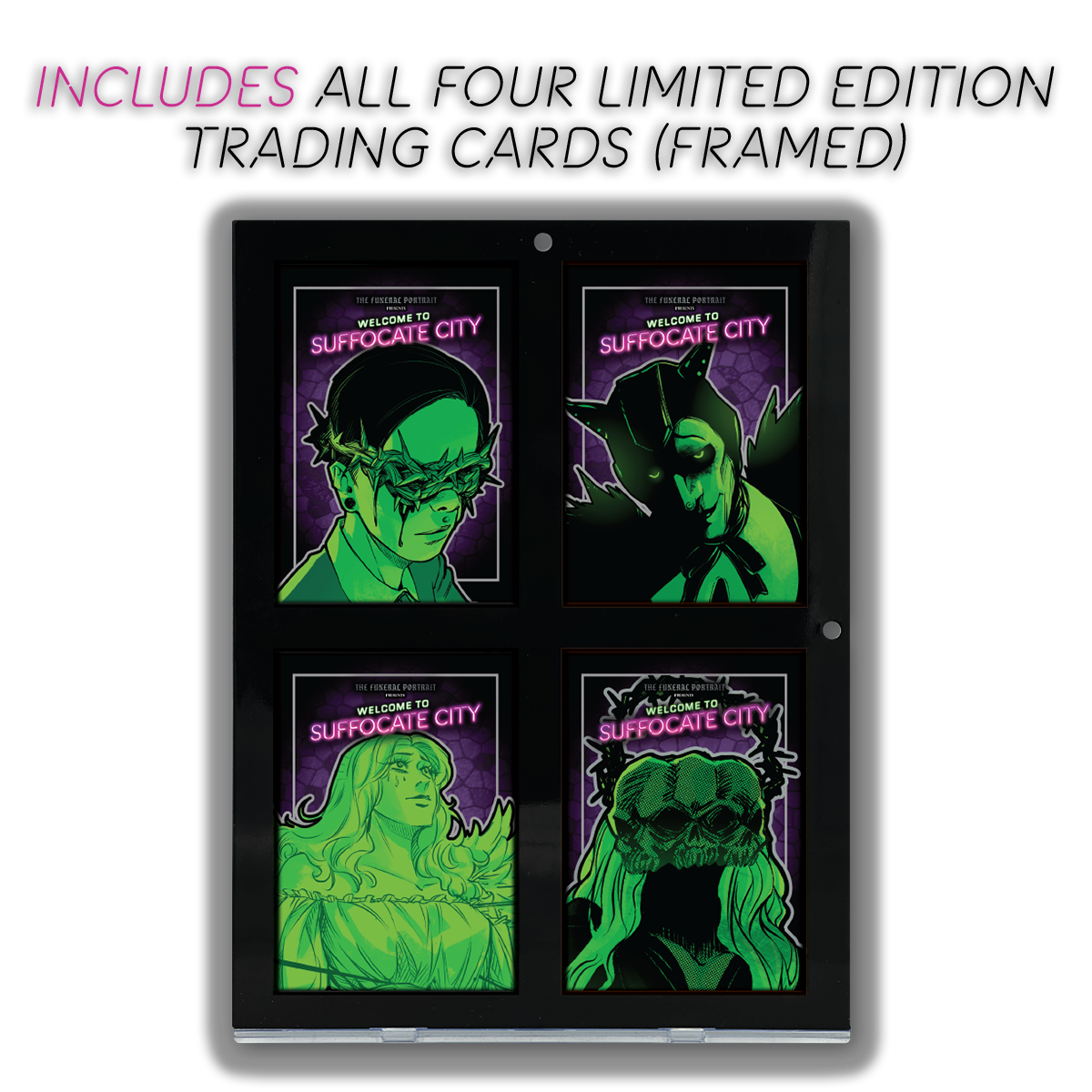 The Funeral Portrait Welcome To Suffocate City - SIGNED Graphic Novel (Platinum Limited Edition)