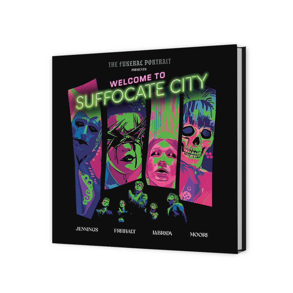 The Funeral Portrait Welcome To Suffocate City - SIGNED Graphic Novel (Platinum Limited Edition)