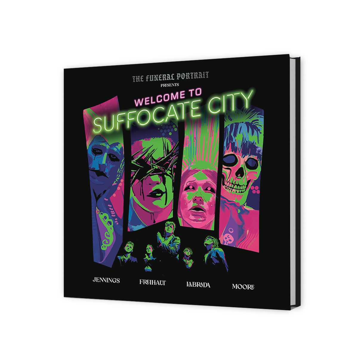 The Funeral Portrait Welcome To Suffocate City - SIGNED Graphic Novel (Platinum Limited Edition)