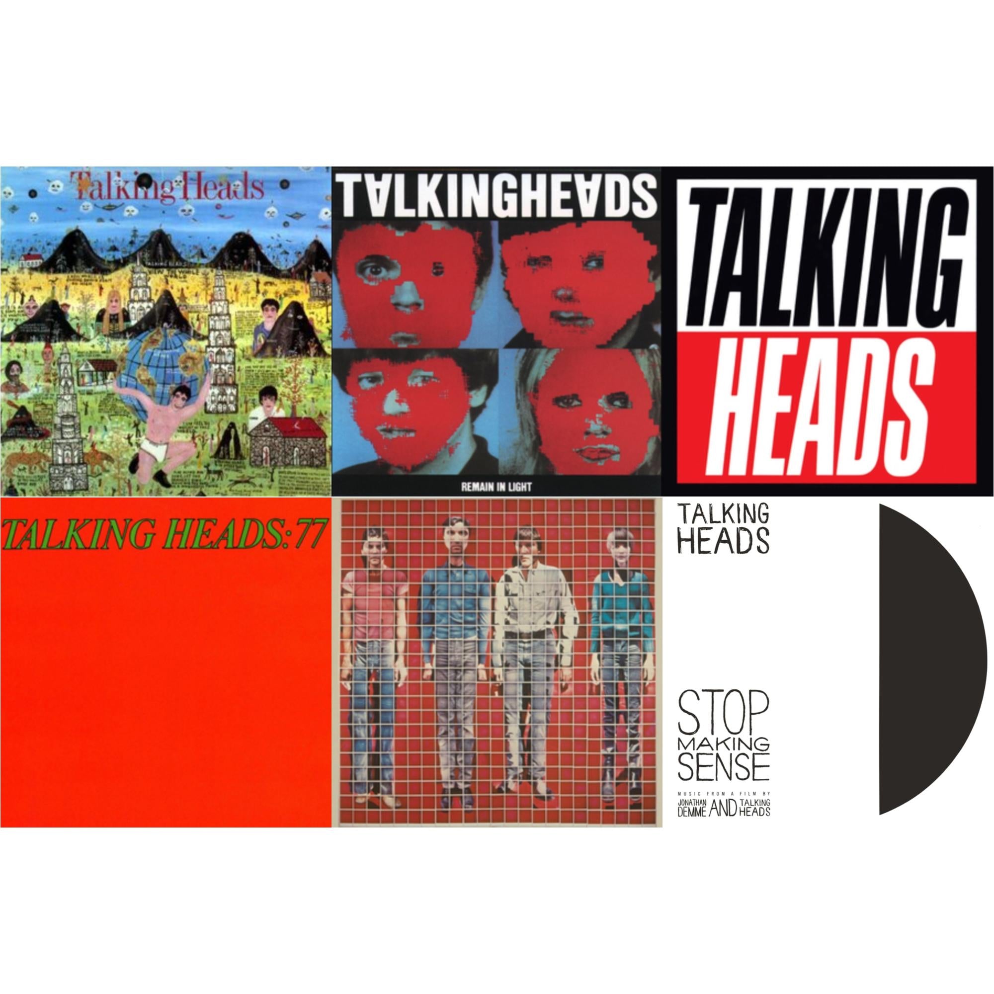 Remain In Light & More Songs About Buildings & Food & Talking Heads: 77 & Stop Making Sense (Deluxe/2LP) & Little Creatures & True Stories