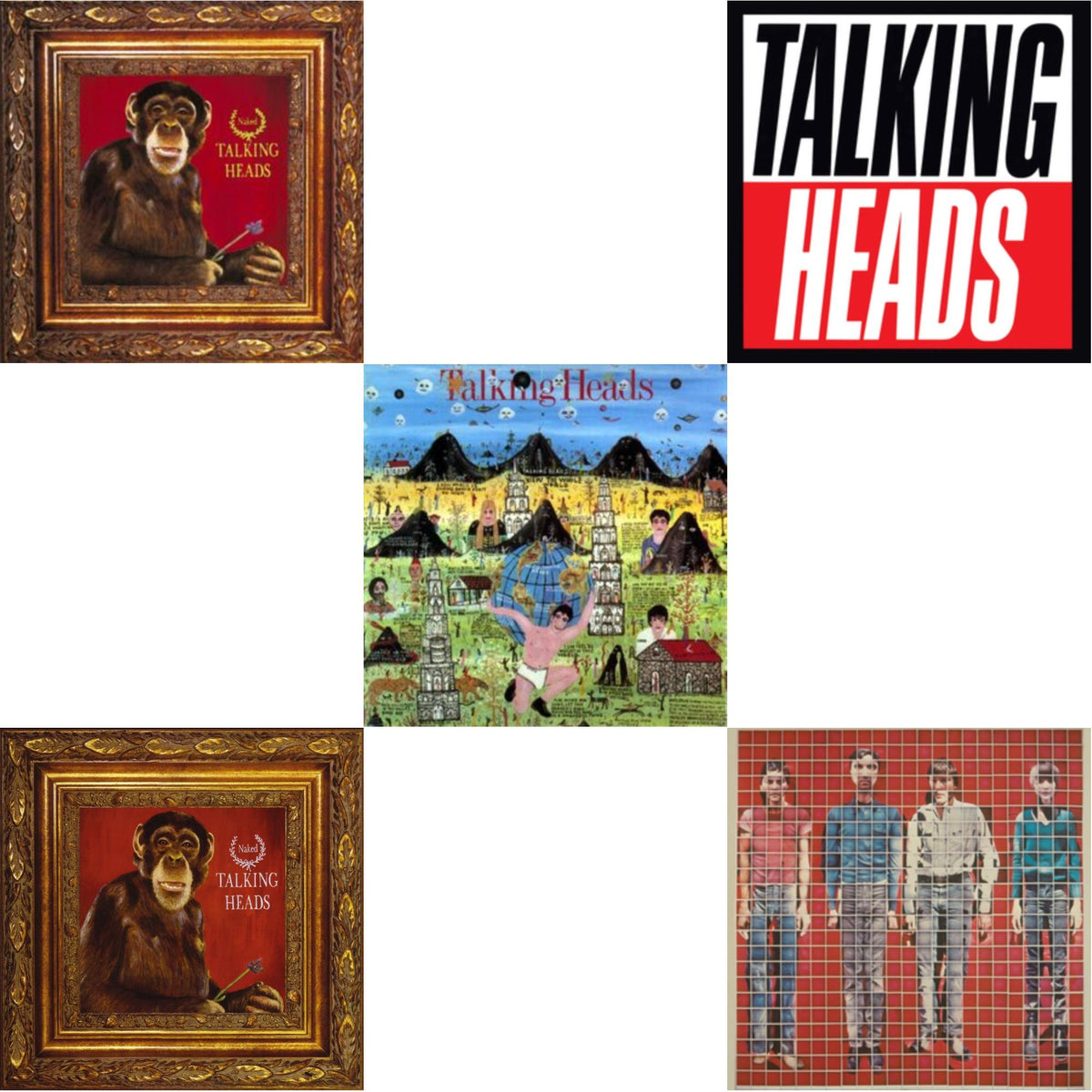 Talking Heads - More Songs About Buildings & Food & Little Creatures & Naked & Naked (Opaque Purple LP Vinyl) (Rocktober) & True Stories