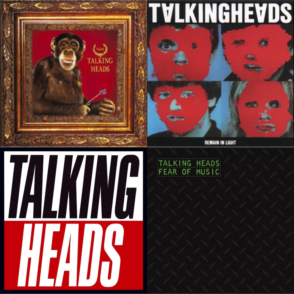 Remain In Light & Fear Of Music & Naked & True Stories (Translucent Red LP Vinyl) (Rocktober)