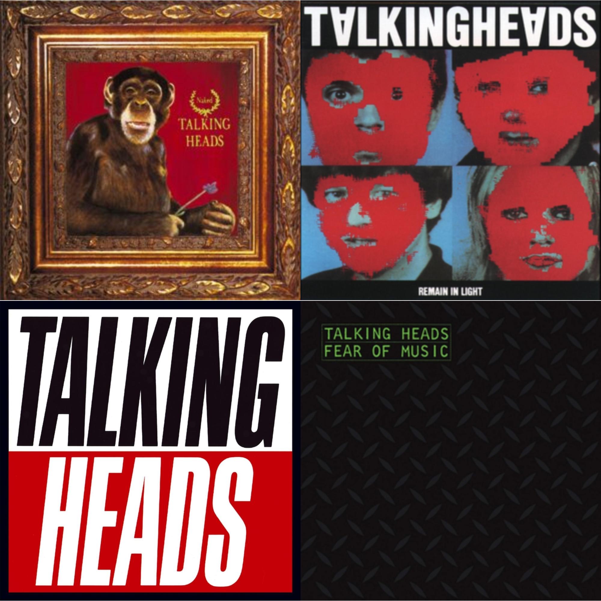 Remain In Light & Fear Of Music & Naked & True Stories (Translucent Red LP Vinyl) (Rocktober)