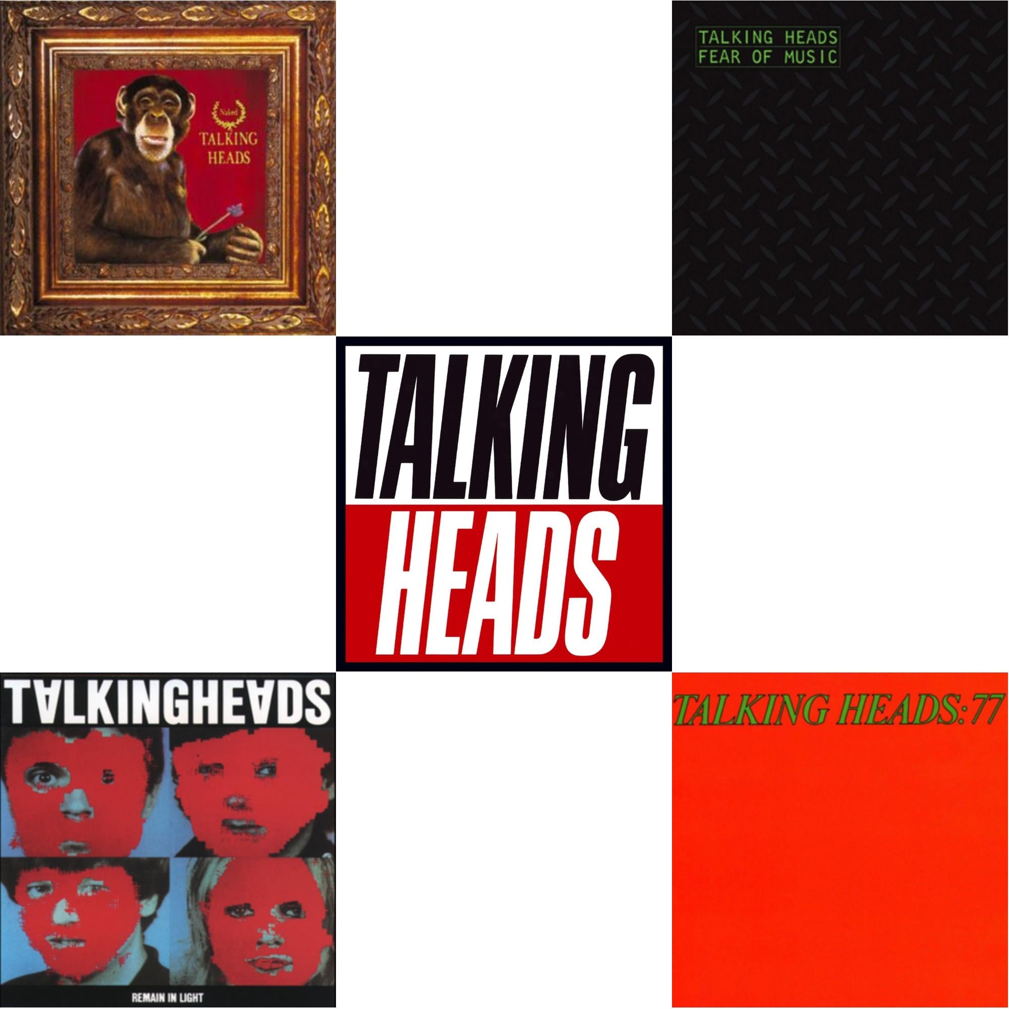 Remain In Light & Fear Of Music & Talking Heads: 77 & Naked & True Stories (Translucent Red LP Vinyl) (Rocktober)