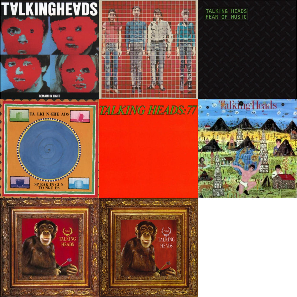 Talking Heads - Remain In Light & More Songs About Buildings & Food & Fear Of Music & Speaking In Tongues & Talking Heads: 77 & Little Creatures & Naked & Naked (Opaque Purple LP Vinyl) (Rocktober)