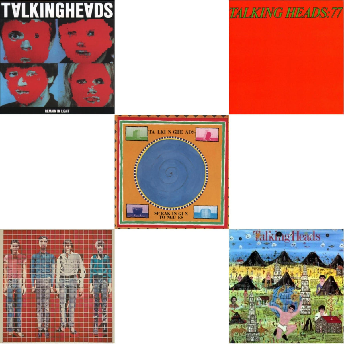 Remain In Light & More Songs About Buildings & Food & Speaking In Tongues & Talking Heads: 77 & Little Creatures