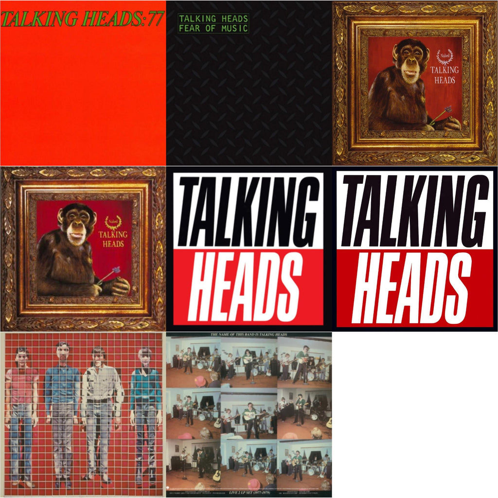 Talking Heads - Name Of This Band Is Talking Heads & More Songs About Buildings & Food & Fear Of Music & Talking Heads: 77 & Naked & Naked (Opaque Purple LP Vinyl) (Rocktober) & True Stories & True Stories (Translucent Red LP Vinyl) (Rocktober)