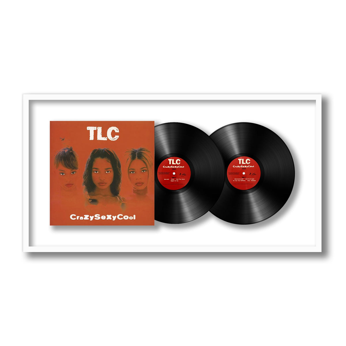 TLC - CrazySexyCool - Framed Vinyl Record